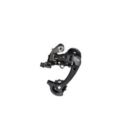 Переключатель задний MicroShift, RD-M46S, GS, 1/2x9 скоростей, крепление на болт, черный, RD-M46S, изображение  - НаВелосипеде.рф
