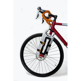 Велосумка VELOHOROSHO, на вилку, Fork Pack, цвет серый, FP01GR, изображение  - НаВелосипеде.рф