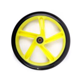 Колесо для самоката Vinca Sport Полиуретан, ABEC 9, диам. - 200мм, лайм, SC 200 lime, изображение  - НаВелосипеде.рф