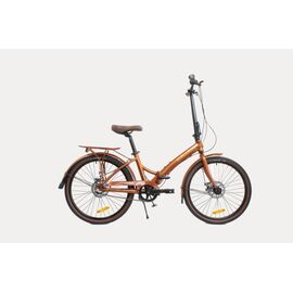 Складной велосипед EVOLUTION BIGTOWN-3 MD 24", 2023, EV-BI3BR, изображение  - НаВелосипеде.рф