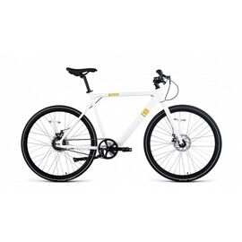 Городской электровелосипед BEAR BIKE EKB, 2021, белый, VX23191, изображение  - НаВелосипеде.рф
