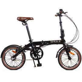 Складной велосипед SHULZ Hopper 3, black/черный YS-768, 2021, 2000008311625, изображение  - НаВелосипеде.рф