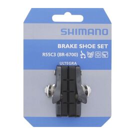Тормозные колодки Shimano, brake pad, R55C3, Cartridge, for BR-6700, for aluminium rim, 1 pair, A154773, изображение  - НаВелосипеде.рф