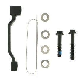 Адаптер дискового тормоза Shimano, SM-MA90, from Postmount brake to Postmount fork/frame, for 180mm rotor, A176248, изображение  - НаВелосипеде.рф
