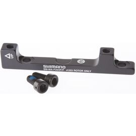 Адаптер дискового тормоза Shimano, from Postmount brake on Postmount fork/frame, for 203mm rotor, ind. pa, A3357, изображение  - НаВелосипеде.рф