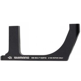 Адаптер дискового тормоза Shimano, Disc Brake, SM-MA-F160P/D,disc brake adapter from PM-Calliper to Fla, A217245, изображение  - НаВелосипеде.рф