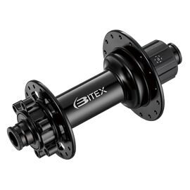 Втулка Bitex, для MTB, DH BOOST, задняя, под ось 12x150мм, 32 спицы, 6 болтов, BX215R32H-12-150STBK_STHG, изображение  - НаВелосипеде.рф