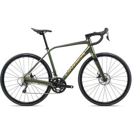 Велосипед шоссейный Orbea AVANT H40-D, 2023, M102, Вариант УТ-00347850: 53, Цвет: Темно-зеленый/золотой, изображение  - НаВелосипеде.рф