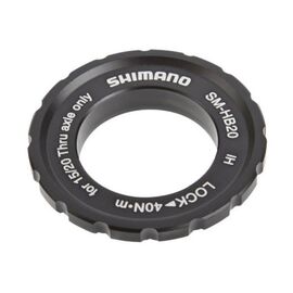 Кольцо стопорное, внешнее, велосипедное Shimano, LOCK RING SM-HB20, ASMHB20, изображение  - НаВелосипеде.рф