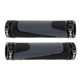 Грипсы велосипедные Velo, D2 Alloy, 130mm, черные, с фиксатором, 410350, изображение  - НаВелосипеде.рф