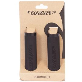 Грипсы велосипедные Wilier, черные, SIXGR2B, изображение  - НаВелосипеде.рф