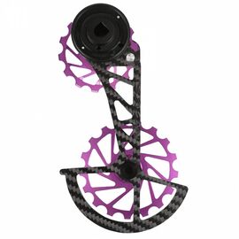 Ролики заднего переключателя NOVA RIDE, OSPW Sram AXS 12V, карбоновая рамка, фиолетовый, ART00000064, изображение  - НаВелосипеде.рф