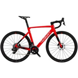 Шоссейный велосипед Wilier Cento 10 SL 105 Disc Miche Reflex, 28", 22 скорости, 2023, E107LDNBLAK/RED, Вариант УТ-00348206: Размер: M (170-178 см), Цвет: Красный/черный, изображение  - НаВелосипеде.рф