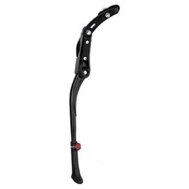Подножка 24"-29" Vinca Sport регулируемая алюминиевая, крепление на два пера, черная, VKS 52, изображение  - НаВелосипеде.рф