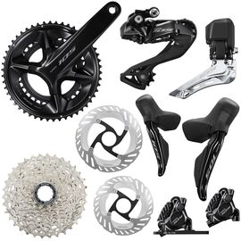 Группа Shimano, 105 Di2 Disc 7170 DI2 L172, 50-34, 11-34, 12 скоростей, 31918789047, изображение  - НаВелосипеде.рф