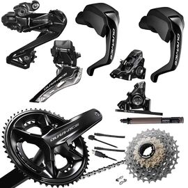 Группа Shimano, Dura Ace di2 Disc 9270 TT DI2, 170-52x36, 11-30, 12 скоростей, 93918789041, изображение  - НаВелосипеде.рф
