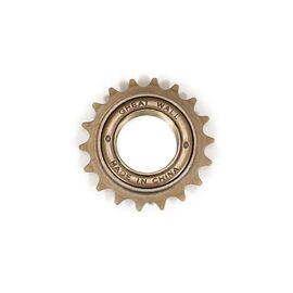 Трещотка TRIX 1 скорость, для BMX и Singlespeed велосипедов, 20 зубьев, для цепи 1/2"х1/8", коричневая, FW-20-BR, изображение  - НаВелосипеде.рф