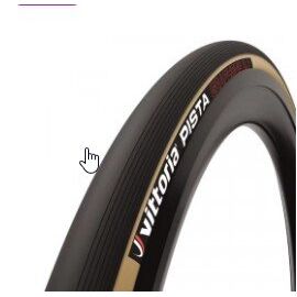 Трубка Vittoria Pista,  гоночная, 19X622мм, 11A00125, изображение  - НаВелосипеде.рф