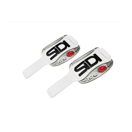 Пряжка мягкая Sidi Soft instep 2, белый/серебряный №46, RCINTFLS2, изображение  - НаВелосипеде.рф