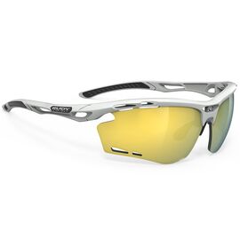 Велоочки Rudy Project, PROPULSE Light Grey Matte - Multilaser Yellow, SP620597-0000, изображение  - НаВелосипеде.рф