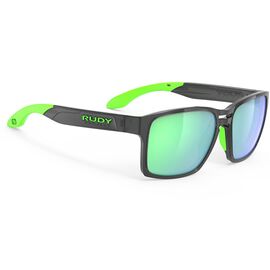 Велоочки Rudy Project, SPINAIR 57 Crystal Graphite - Polar 3FX HDR MLS Green, SP576195-0000, изображение  - НаВелосипеде.рф