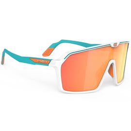 Велоочки Rudy Project, SPINSHIELD White/Emerald Matte - Multilaser Orange, SP724058-0003, изображение  - НаВелосипеде.рф