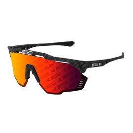 Велоочки SCICON, Aeroshade Kunken Monogram Carbon Multimirror Red, EY31131200, изображение  - НаВелосипеде.рф