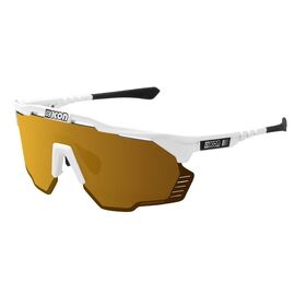 Велоочки SCICON, Aeroshade Kunken White Multimirror Bronze + Rain Clear, EY31070800, изображение  - НаВелосипеде.рф