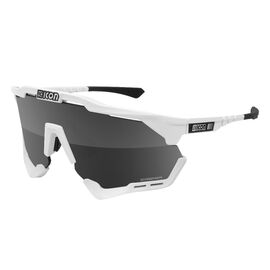 Велоочки SCICON, Aeroshade XL Multimirror Silver +Rain Clear /White gloss, EY25080802, изображение  - НаВелосипеде.рф