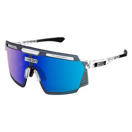 Велоочки SCICON, Aerowatt Crystal Multimirror Blue + Rain Clear, EY37030700, изображение  - НаВелосипеде.рф