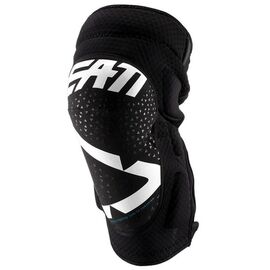Наколенники Leatt 3DF 5.0 Zip Knee Guard, White/Black, 2024, 5019400522, Вариант УТ-00349211: Размер: L/XL, Цвет: White/Black, изображение  - НаВелосипеде.рф