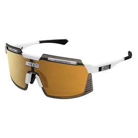 Велоочки SCICON, Aerowatt Foza White Multimirror Bronze + Rain Clear, EY38070800, изображение  - НаВелосипеде.рф