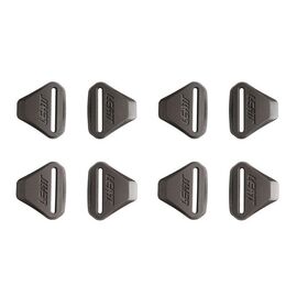 Застежки к наколенникам подростковым Leatt Z-Frame Bucle Kit Junior Pair, Black, 2024, 4020004700, изображение  - НаВелосипеде.рф
