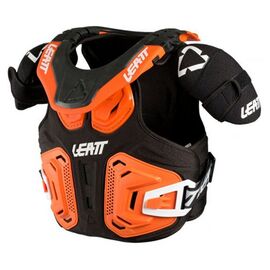 Защита панцирь+ шея подростковый Leatt Fusion Vest Junior 2.0, Orange, 2024, 1018010023, Вариант УТ-00349339: Размер: S/M, Цвет: Orange, изображение  - НаВелосипеде.рф
