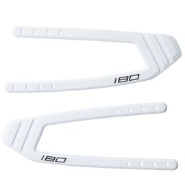 Стрепы силиконовые Fox 180 Boot Silicone Strap Right/Left, OS, White, 2019, 21503-008-NS, изображение  - НаВелосипеде.рф