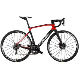 Велосипед шоссейный Wilier 110NDR Disc Dura Ace Di2 Ksyrium SL Disc, 2023, E909DUDI2BLACKRED, изображение  - НаВелосипеде.рф