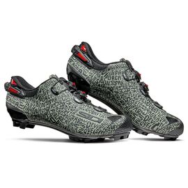Велотуфли SIDI MTB TIGER 2 SRS Dzero Carbon, серо-зеленый/черный, CTIGER2DZERO, Вариант УТ-00349548: Размер: 38, Цвет: Серо-зеленый/черный, изображение  - НаВелосипеде.рф