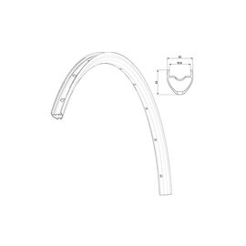 Обод Mavic AKSIUM ELITE UST DISC 19/20 передний/задний, V4080115, изображение  - НаВелосипеде.рф
