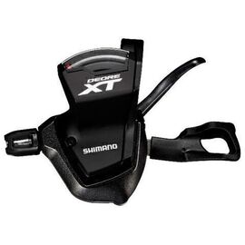 Шифтер Shimano XT M8000 2-3 скорости, левый c хомутом, KSLM8000LBP2, изображение  - НаВелосипеде.рф