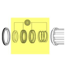 Ремкомплект барабана Mavic ID360 MTB, LV2375200/V2375201, изображение  - НаВелосипеде.рф