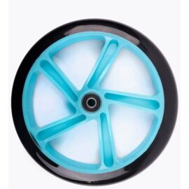 Колесо для самоката Vinca Sport Полиуретан, ABEC 9, диам. - 200мм, синее, SC 200 blue, изображение  - НаВелосипеде.рф