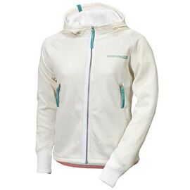 Толстовка с капюшоном для девушки DIDRIKSONS, CATHY GS JKT, 027 белый, 140, 500104, изображение  - НаВелосипеде.рф