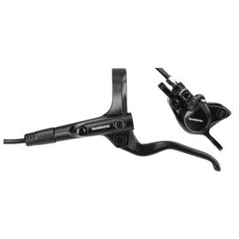 Тормоз дисковый Shimano MT201, BL(лев)/BR(передн), полимер. колодк., 1000мм, цв. черный, EMT201KLFPRA100, изображение  - НаВелосипеде.рф