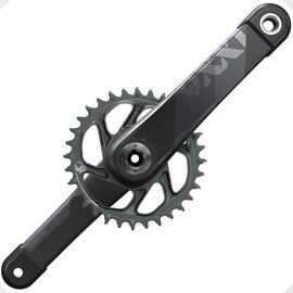 Система шатунов МТБ Sram XX1EAGLE GRAY 24mm 170x32 B148, 6118544013, изображение  - НаВелосипеде.рф