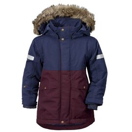 Куртка зимняя DIDRIKSONS STEN KIDS JKT 421, детская, сливовый, 501488, Вариант УТ-00350091: Рост: 100, Цвет: сливовый, изображение  - НаВелосипеде.рф