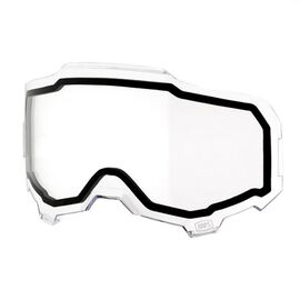 Линза велосипедная 100% Armega Lens Dual Pane Clear, 59051-00001, изображение  - НаВелосипеде.рф