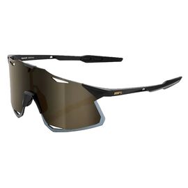 Очки велосипедные спортивные 100% Hypercraft Matte Black / Soft Gold Mirror Lens, 60000-00001, изображение  - НаВелосипеде.рф