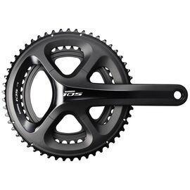 Система шатунов Shimano 105 R7100 172.5mm 34x50 11s, KFCR7100DX04, изображение  - НаВелосипеде.рф
