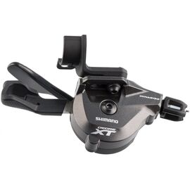 Манетка Shimano XT, SL-M8000-IR, 1x11-speed, integration mount I-Spec 2, Rapidfire Plus, righ, A209788, изображение  - НаВелосипеде.рф