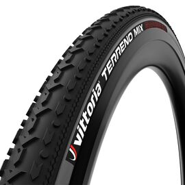 Покрышка велосипедная Vittoria Gravel Terreno MIX, 700x38с, Fold, BLK, 11A00076, изображение  - НаВелосипеде.рф